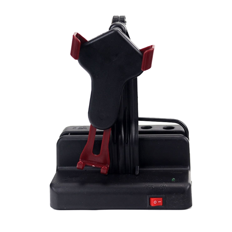 Shake Wiggle Device Automatic Swing Electronic Perpetual Motion Machine for Smartphone WeChat Run Step Count Program: Red