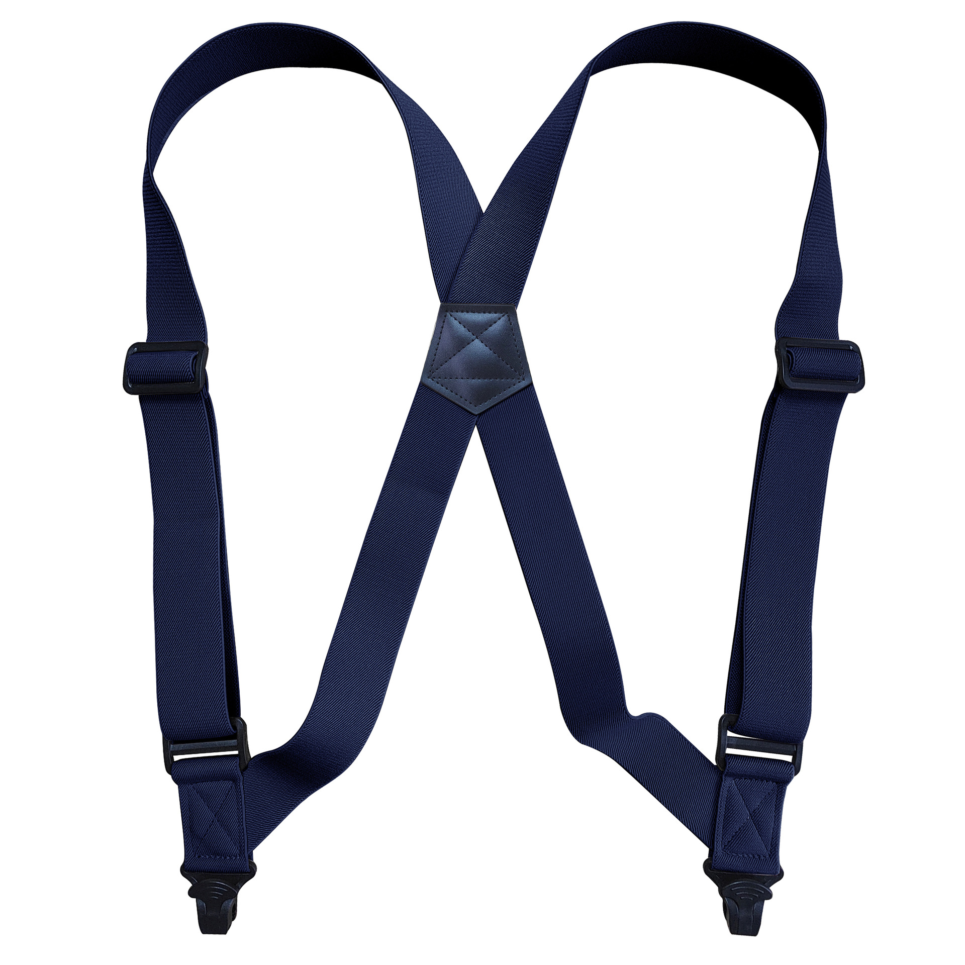 Bretels Voor Heren 3.8Cm/1.5Inch Breed Zware Big Tall Trucker Jarretel Verstelbare Plastic Zijclip Broekbeugel Vader Cadeau