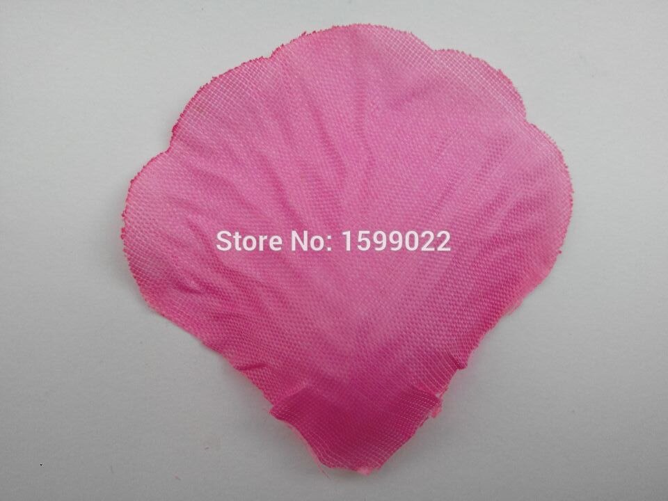 20 pakker 2000 stk kunstige dyb pink rosenblade blomster gaver til bryllup dekorationer hjem sengebord konfettis forslag rekvisitter