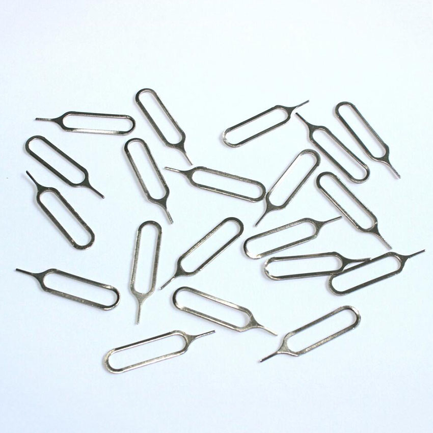 10 Pcs Universal Sim Card Tray Pin Ejecting Removal Needle Opener Ejector For HTC Samsung Galaxy Xiaomi For iPhone 7 6S 6 Plus 5