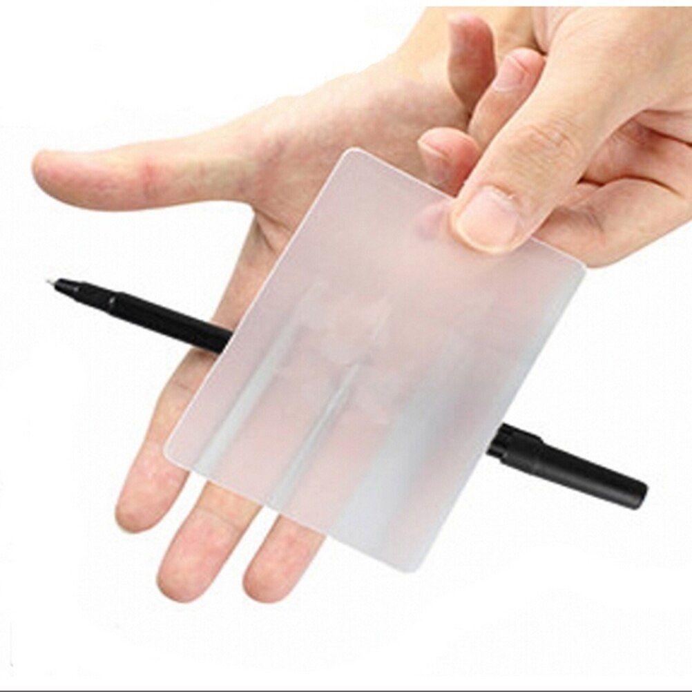 1pc Card Magic Perspective Distortions Distorted Visual Magic Tricks Magic Props Close-up Magic Toy