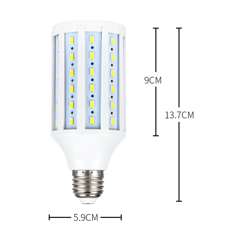 Photo Studio Softox Bulb Photography 5500K 3800K 20W LED Video Light Corn Lamp Light Bulb Daylight E27 Socket 16PCS