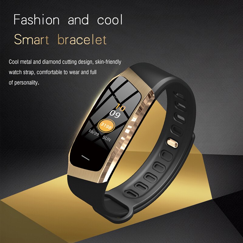 Smart Horloge Voor Android Ios Bloeddruk Hartslagmeter Waterdicht Sport Fitness Horloge Bluetooth 4.0 Mannen Vrouwen Smartwatch