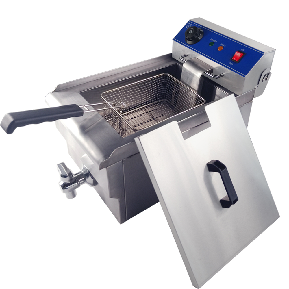 Stainless Steel Electric Deep Fryer Multifunctional Fat Fryer Frying Machine Grill Fried Fish Chicken Meat Potato Chips