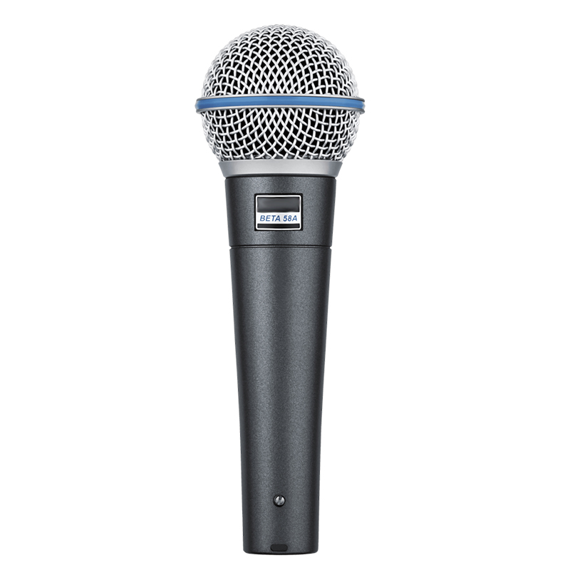 BETA58A Microphone Wired Supercardioid Dynamic Vocal Microphone Suitable for Home Karaoke Live Vocal