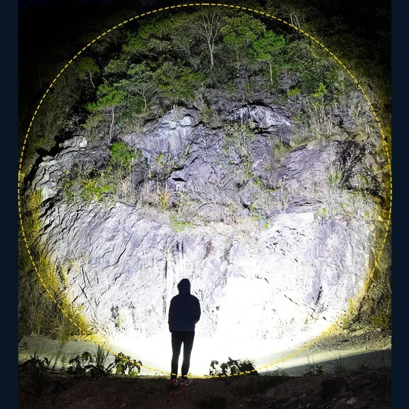 LED-campingtentlicht Oplaadbaar zoeklicht Krachtige noodverlichting voor buiten Waterdichte draagbare hangende nachtlampen