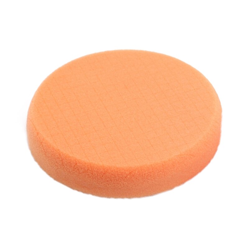 1pc 6\"(150mm) Polish Buffing Pads Polishing Pads Polishing Grip Waxing Pad: Orange