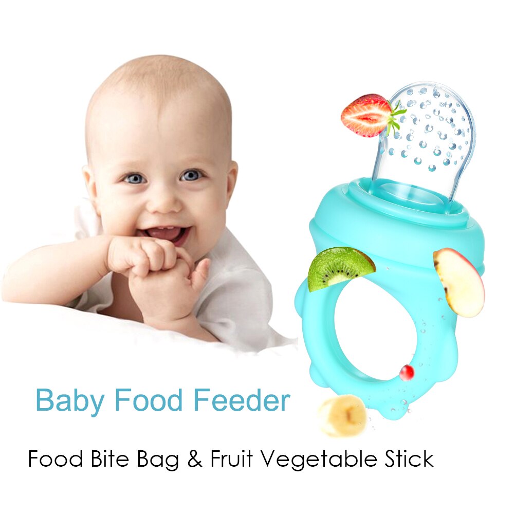 Babyvoeding Feeder Fruit Feeder Fopspenen Voor Tandjes Relief Met S/M/L 3 Grootte Siliconen Fopspenen Voor zuigelingen, pack Van 2 Stuks