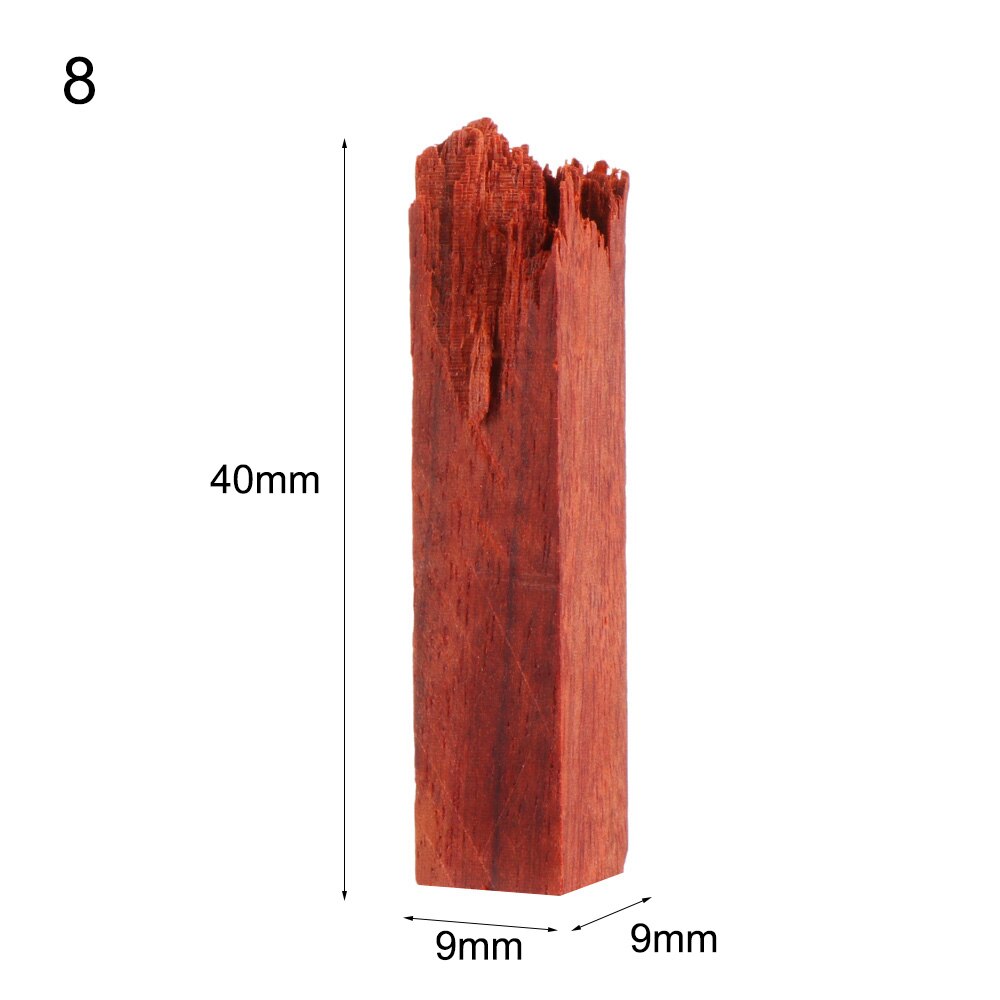 Epoxyhars Craft Materiaal Bloed Sandelhout Art Maken DIY Stempel Sieraden Maken Ketting Hanger Landschap Decor Natuurlijke Houten: 8