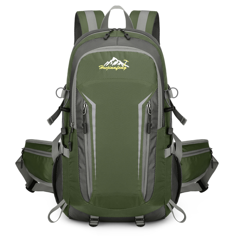 30L Water Resistant Travel Backpack Camping Hiking Laptop Daypack Trekking Climbing Back Bags For Men Women Hiking Supplies: Green color