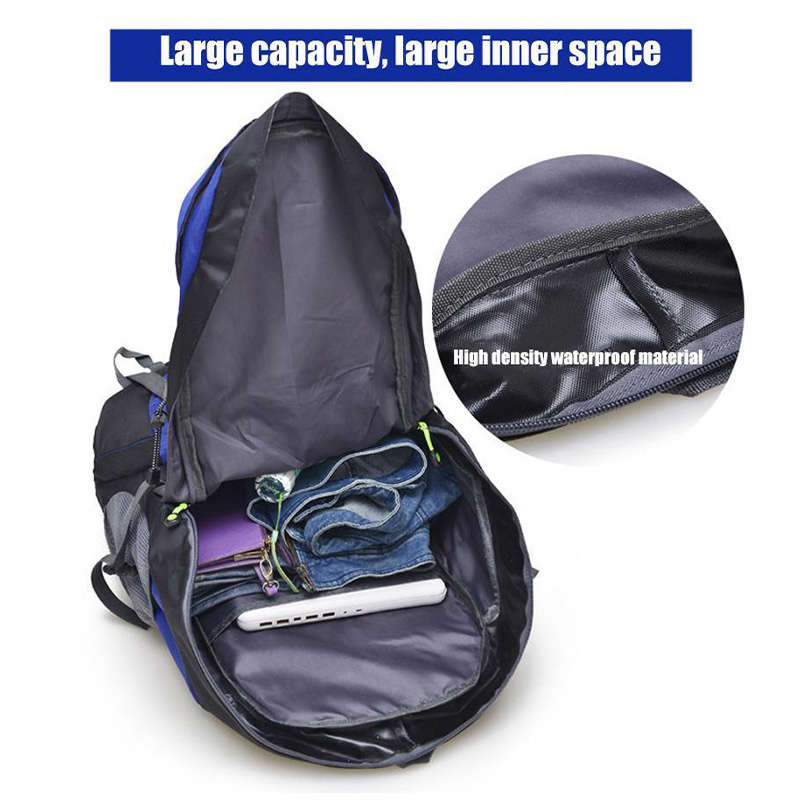 Klimrugzak 50l Waterdichte Outdoor Rugzak Fietsen Wandelen Rugzak Trekking Campingtas Berg Rugzak