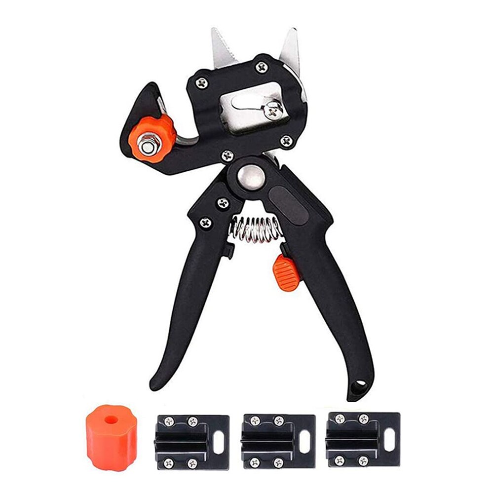 plant Cut Nursery Garden Branch Cutter Scissor Shear floristry grape Secateur Fruit Tree pruner pruning vine Seedle Graft Tool: as shown C