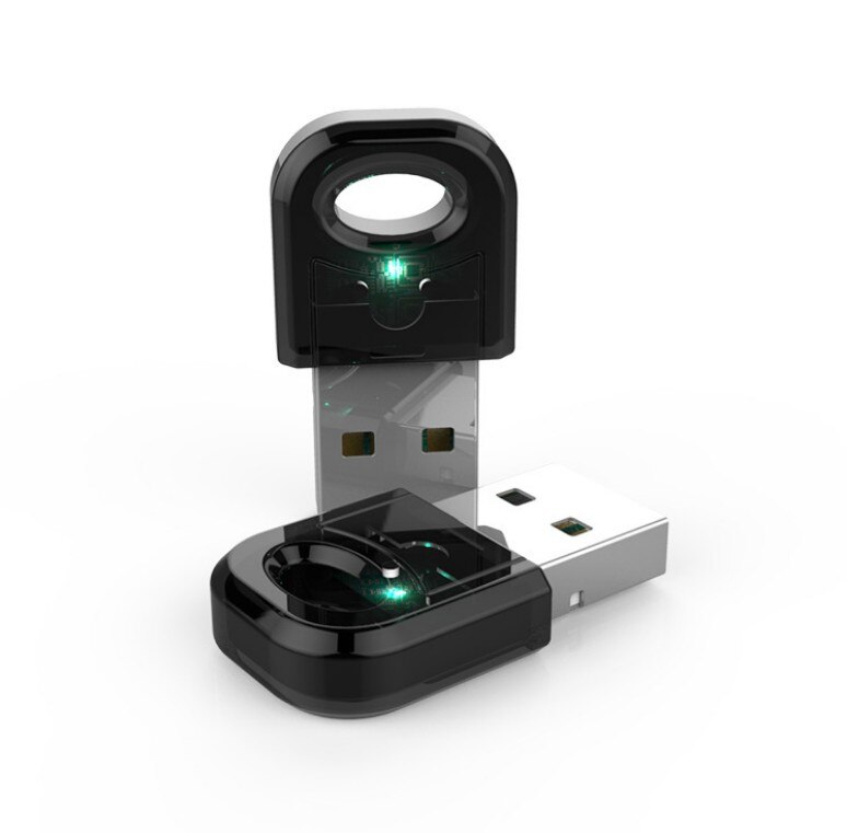 Usb bluetooth adapter trådløs bluetooth 5.0 usb o mottaker til stasjonær datamaskin headset tastatur skriver tilbehør