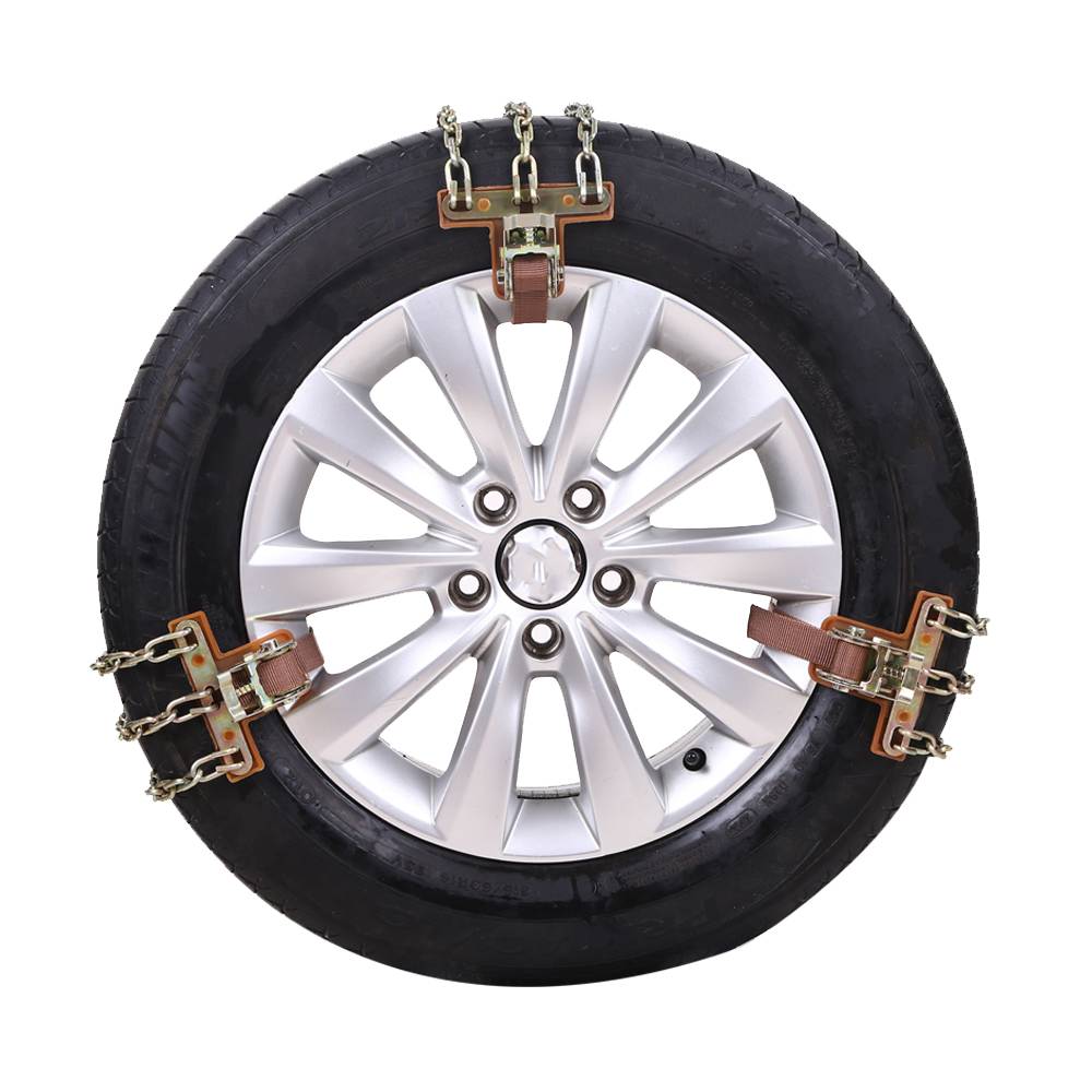 Universal Snow Ice Chains Anti-skid Chain Wear-resistant Steel Three-Chains-Balance Car Snow Chain For Snow/Mud Road