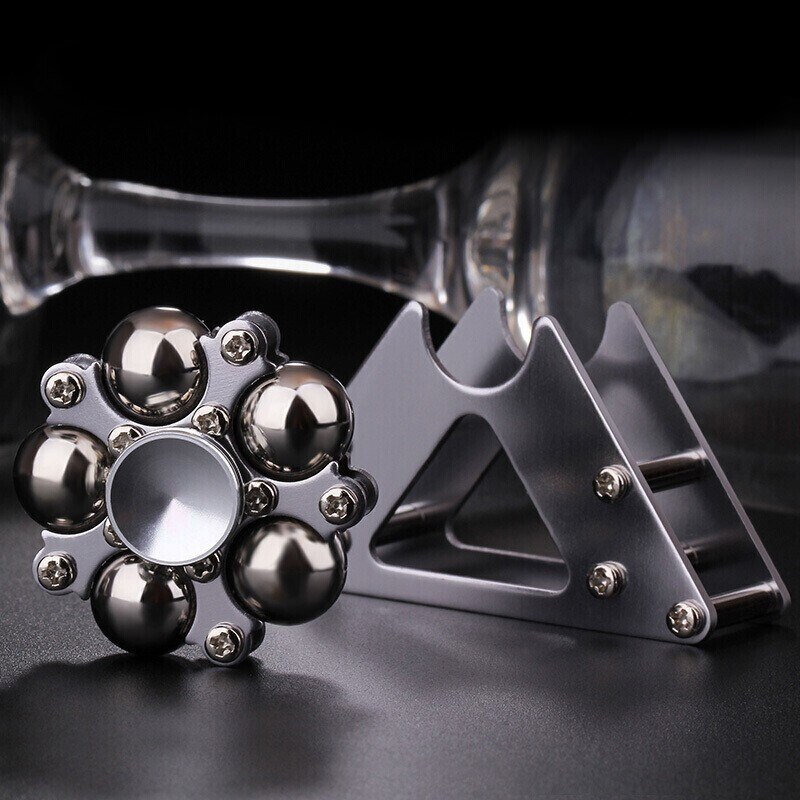 Spinner manual removível de metal de alta qualidade, brinquedos para adultos, crianças, anti-estresse, giratório, giroscópio, brinquedo de alívio de estresse