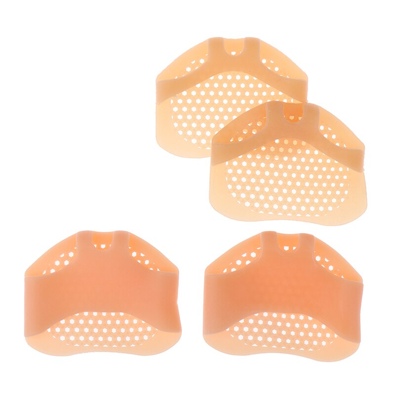 1 Paar Inlegzolen Voorvoet Pads Voor Vrouwen Hoge Hak Schoenen Voet Blister Care Tenen Insert Pad Siliconen Gel Binnenzool Pijn relief