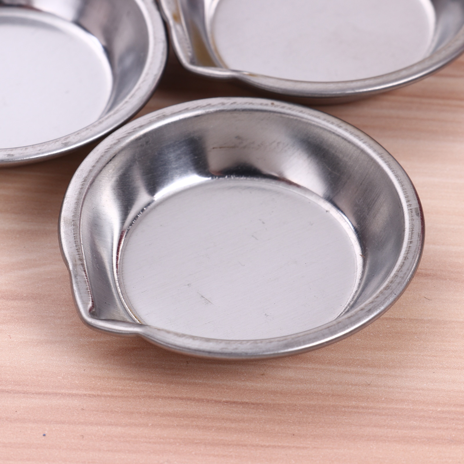 Bandeja de pintura de Color de acero inoxidable, 12 Uds., paleta de pintura de Color, modelo Gundam, Hobby, herramientas de intemperie para colorear