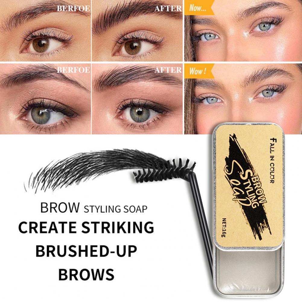 Brows Styling Soap Useful Effortlessly Eyebrow Styling Soap Multi-purpose Eyebrow Soap