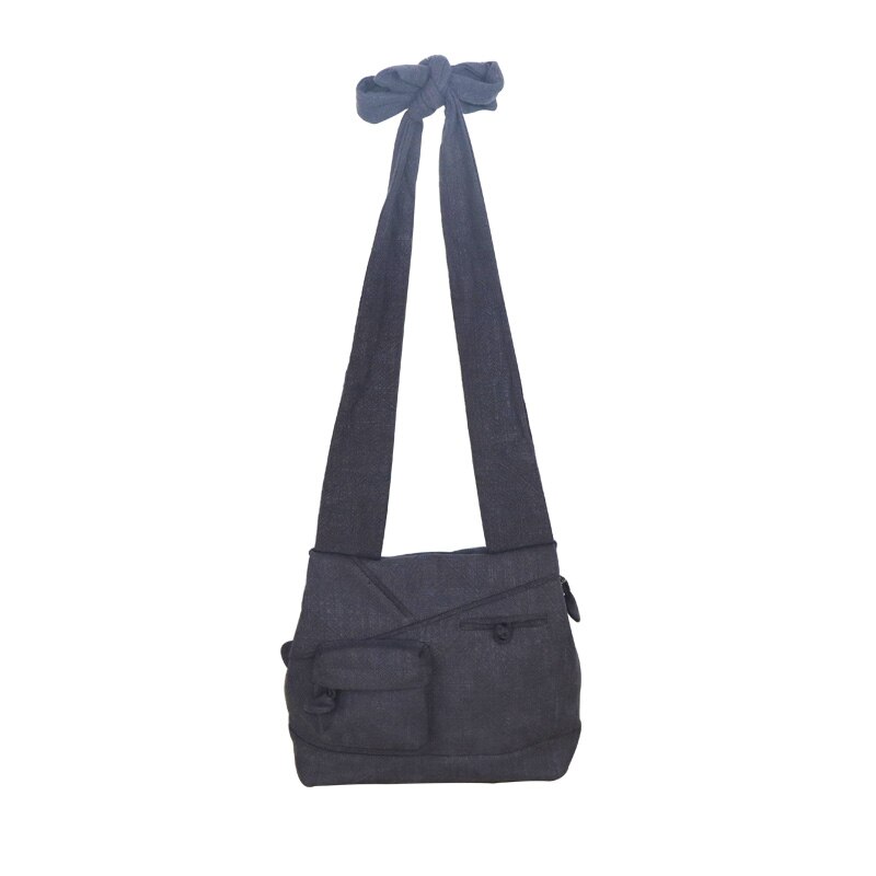 AETOO Literary canvas bag vintage cotton and linen national wind retro shoulder soft bag large capacity personality handbag