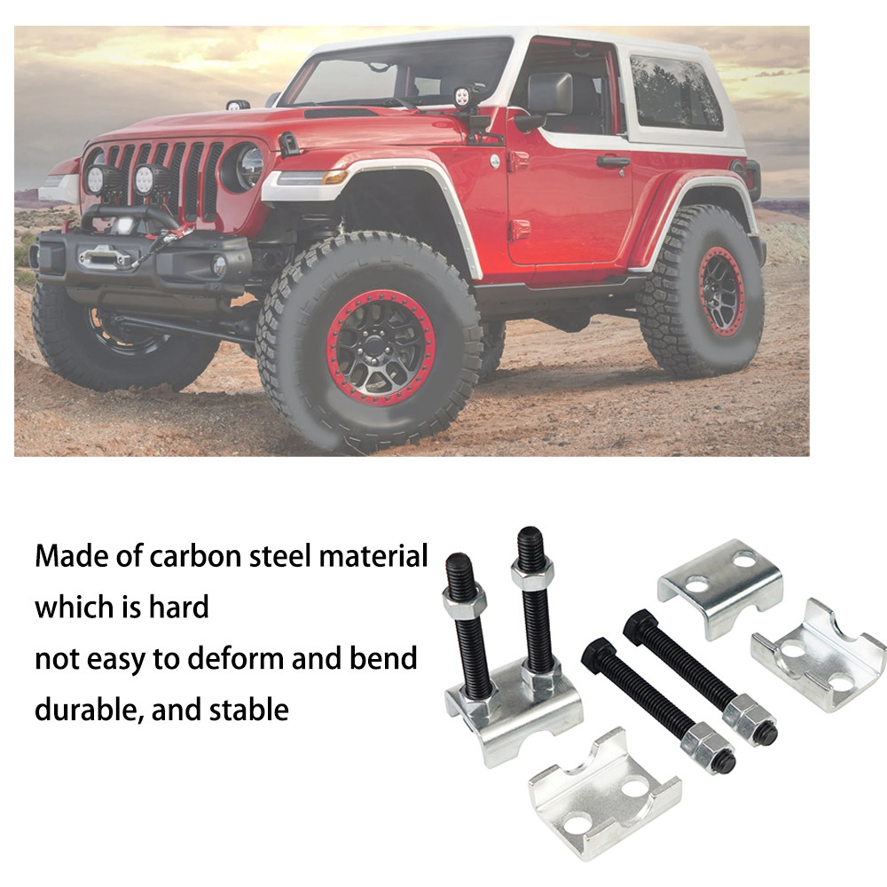 Mini compresor de resorte de bobina de acero al carbono, espaciador de resorte ajustable de 2 vías, amortiguadores, herramienta de puntales de resorte de bobina ajustable, 2 piezas, 4 piezas