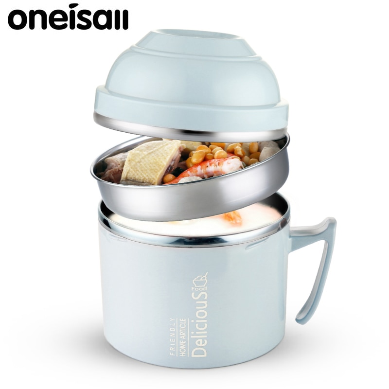 Thermos Voedsel Container Vacuüm Lunchbox Geïsoleerde Voor Voedsel Soeppan Stoofpot Waterkoker Draagbare Roestvrijstalen Kom Thermoskan