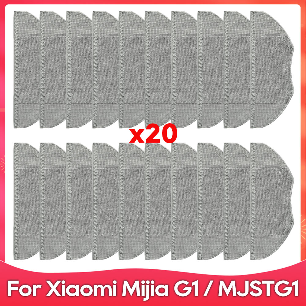 Compatible con Xiaomi Mi Robot aspirador Mop Essential G1/MJSTG1/SKV4136GL) pieza accesorio de fregona con filtro de Cepillo Lateral principal: plum