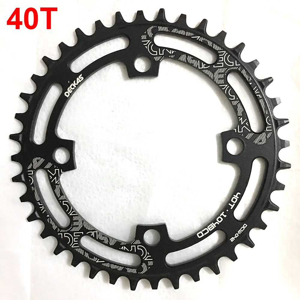 Deckas Bike Chainring Round 104 BCD 104BCD 40T 42T 40 42 Chain Ring Tooth MTB Road Bike Mountain Chainwheel