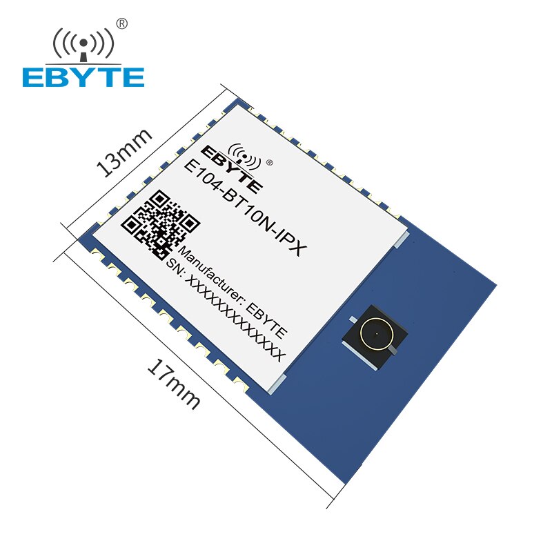 E104-BT10N-IPX Node Bluetooth Module TLSR8269 GFSK Mesh Ad Hoc Network Ble UART Radio Sensor