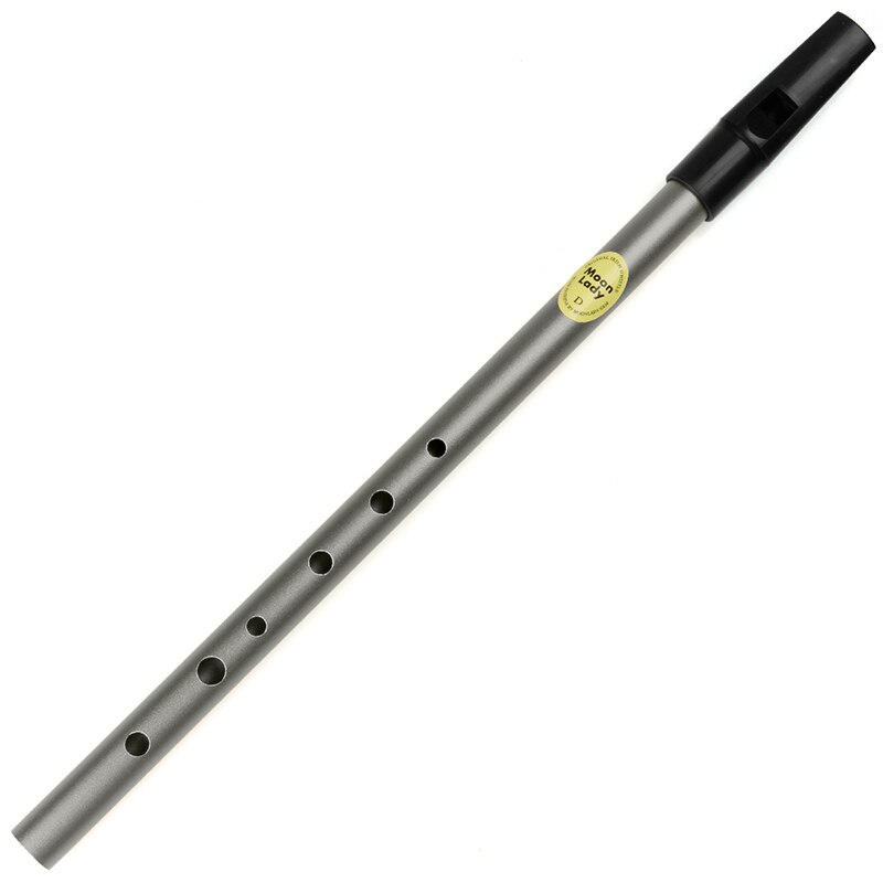 D Key Zilver Irelish Verticale Fluit Tinwhistle Muziekinstrumenten Ierse Fluitje Houtblazers Instrument Fluit: Donkergrijs