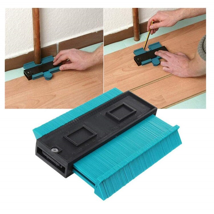 Kształt miernik duplikator profil duplikator miernik kontur znakowanie drewna szablon plastikowy kontur kopiuj powielacz narzędzie pomiarowe