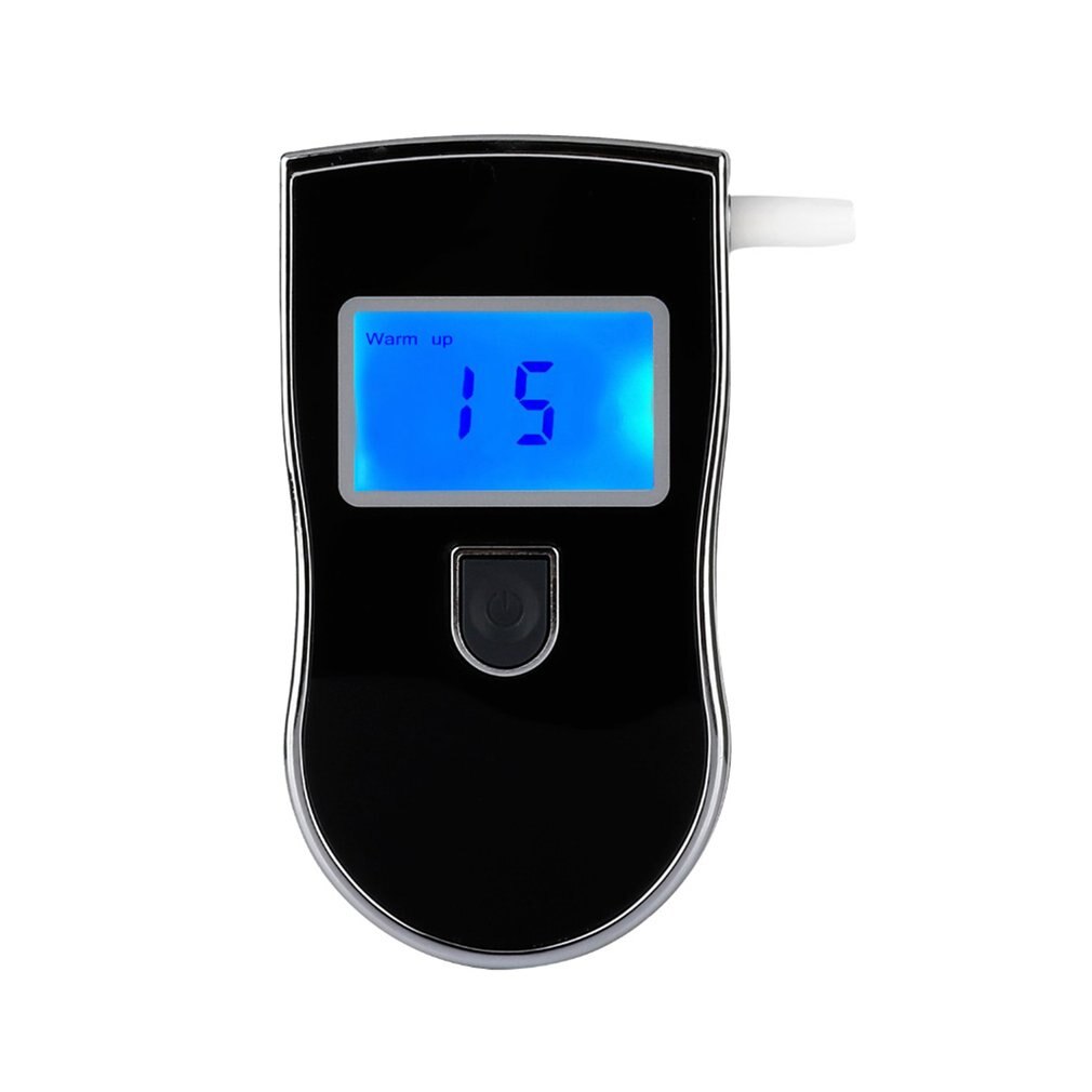Lcd Display Alcohol Tester 818 Ethylotest Politie Digitale Detector Professionele En 30/20 Stuks Nozzles