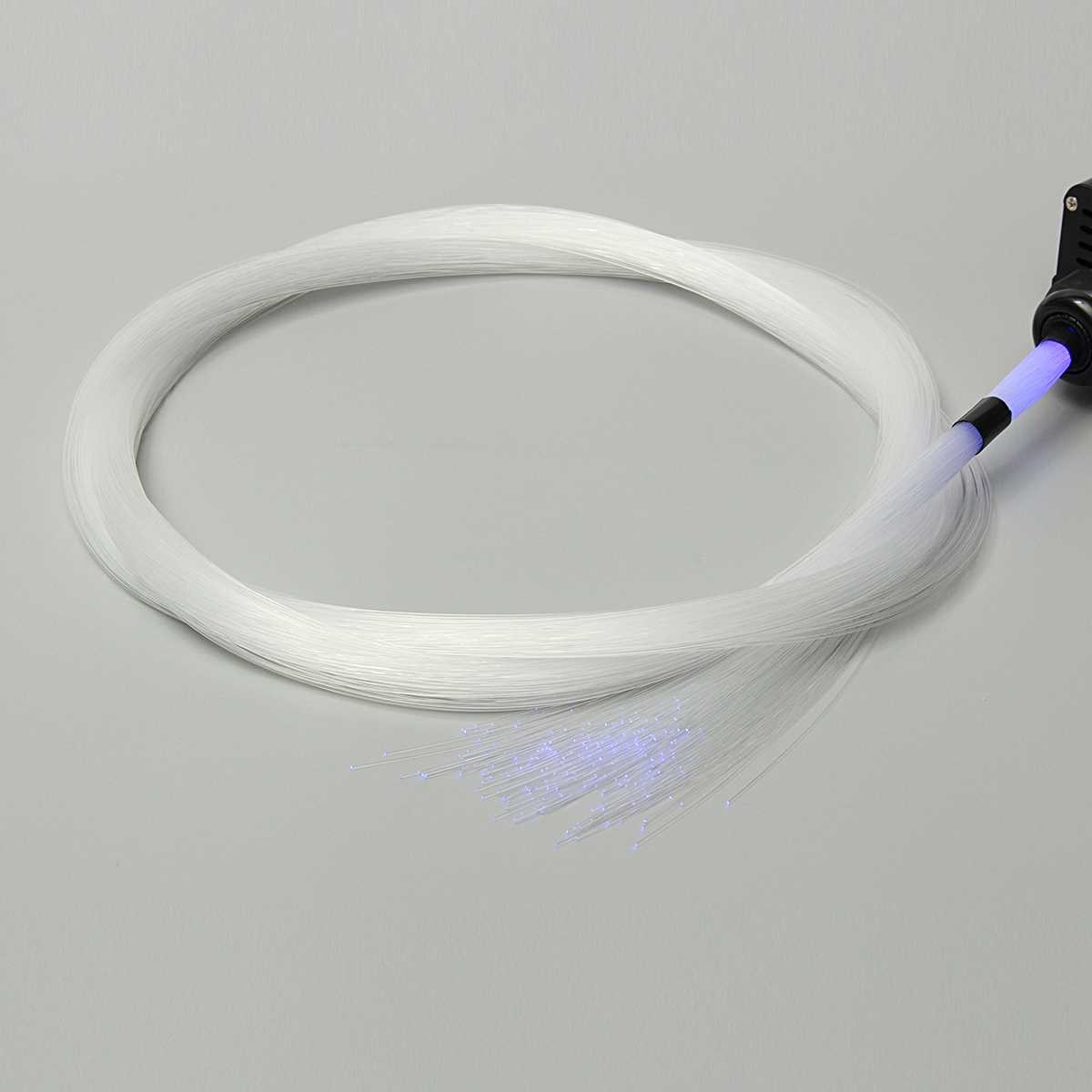 300 stk optisk fiber lys rgb blinkende led fiberoptisk stjerne loftslampe 2m*0.75mm optisk fiber kabel