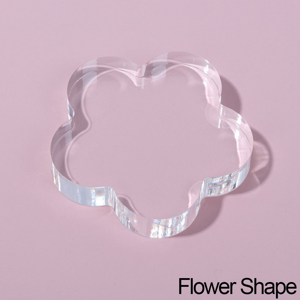 Transparent Acrylic Plate Product Shooting Background for Photo Studio Cosmetic Support Photography Auxiliary Props Ornament: 02