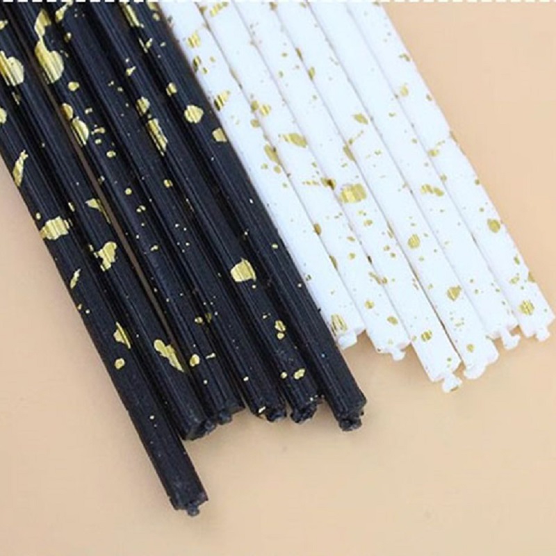 6 stücke lange Kinder kerzen für dekorative Geburtstags überraschungen Kuchen Hochzeits tische Kerze schwarz Halloween Mittelstücke Kerze