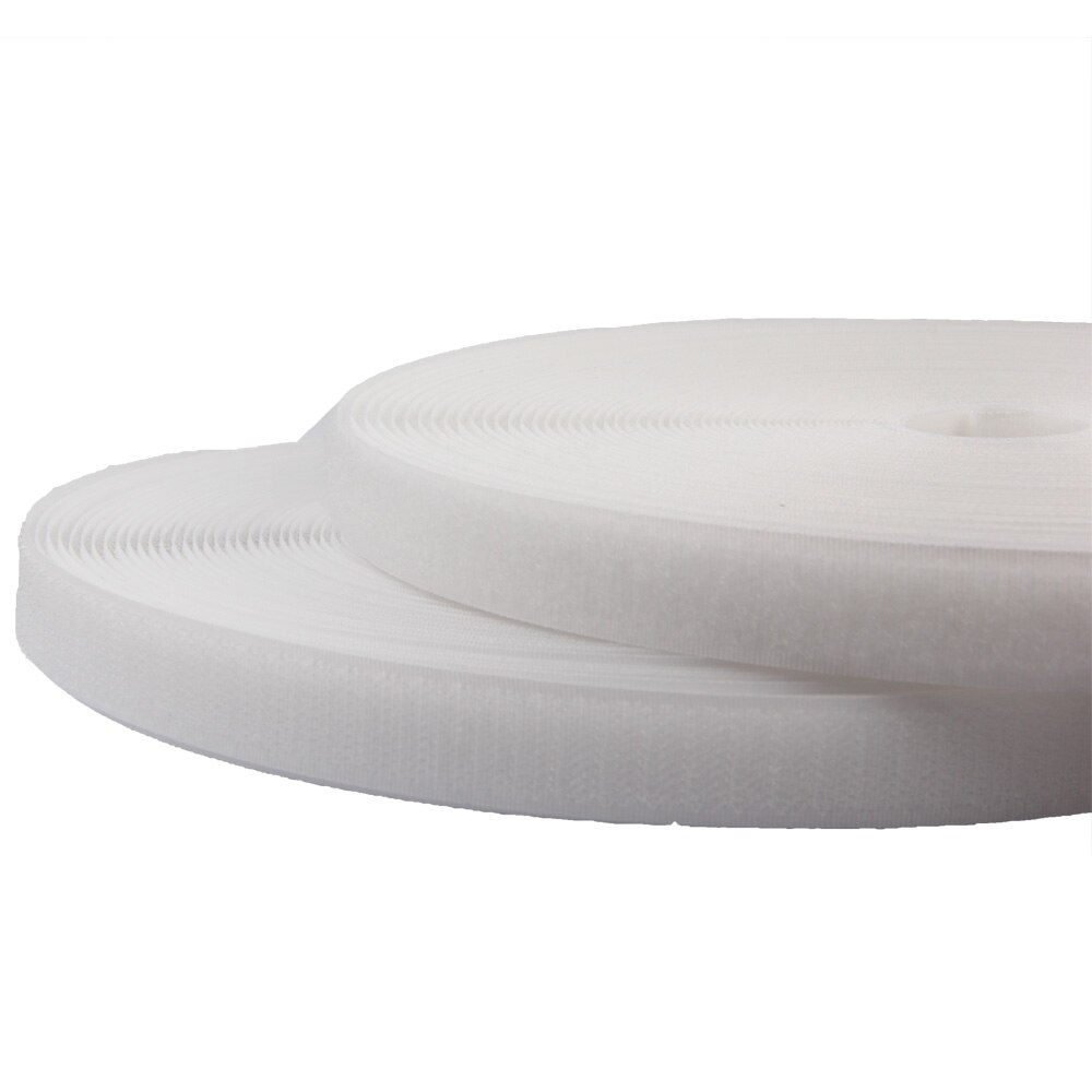 20mm*25 Yard Colorful Velcro Nylon Hook and Loop Tape Adhesive Fastener Sticke No Glue Garment Clothing Sewing Accessories