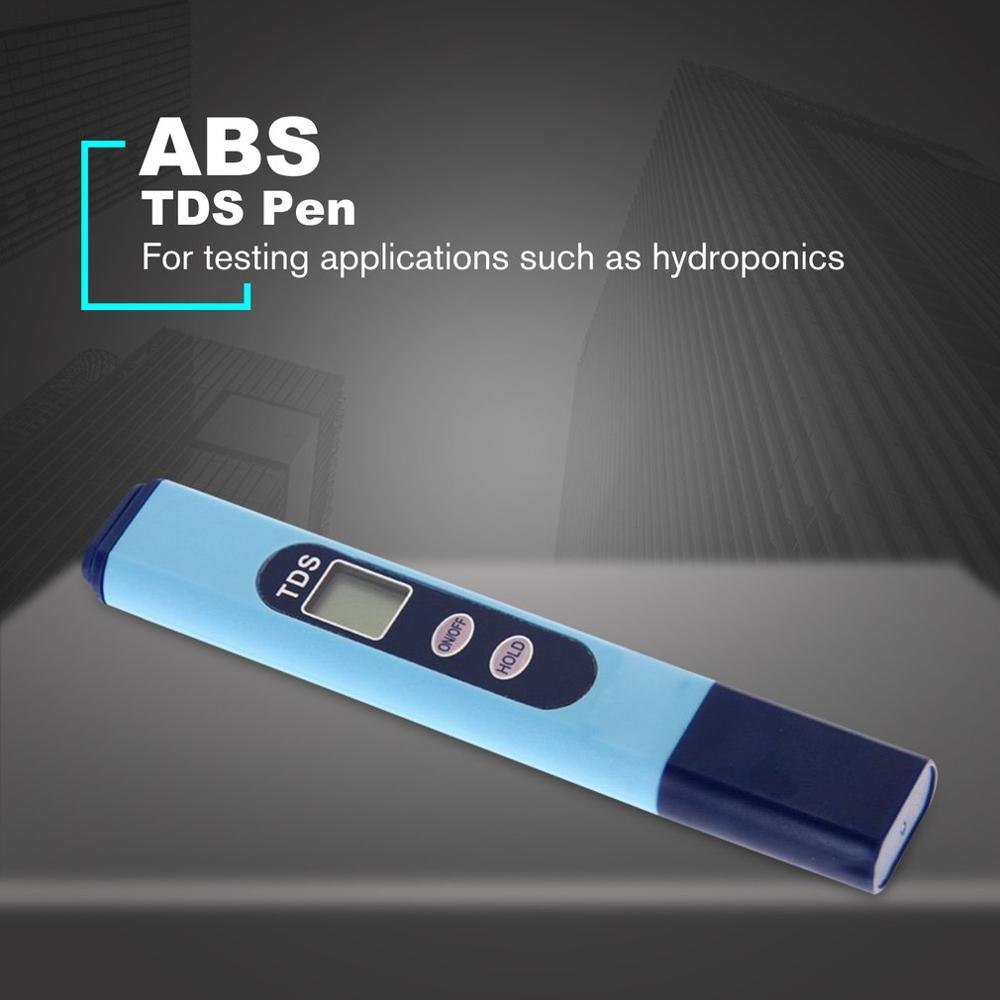 Digital TDS Pen Water Tester Titanium Alloy TDS Tester Meter With Auto Temperature Compensation TDS Test Pen Household