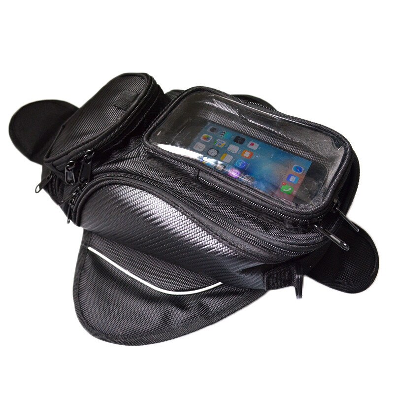 Magnetisk motorcykel tanktaske motorcykeltaske storskærm til telefon/gps motorcykel sadeltaske skuldertaske rygsæk bagage: Gp -045