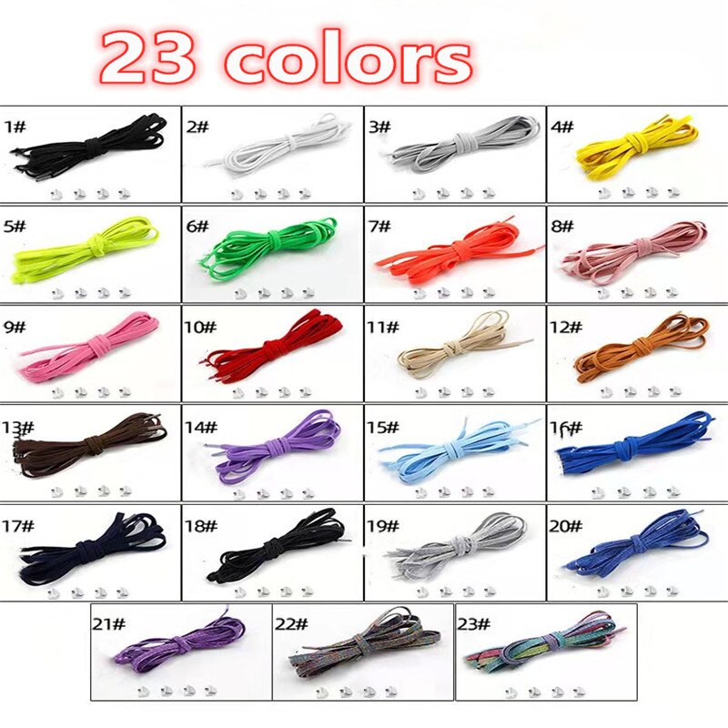 Cordones elasticos zapatillas sznurówki których nie trzeba wiązać sznurowadła dla dzieci i trampki dla dorosłych sznurowadło szybki leniwy metalowy zamek sznurowadła