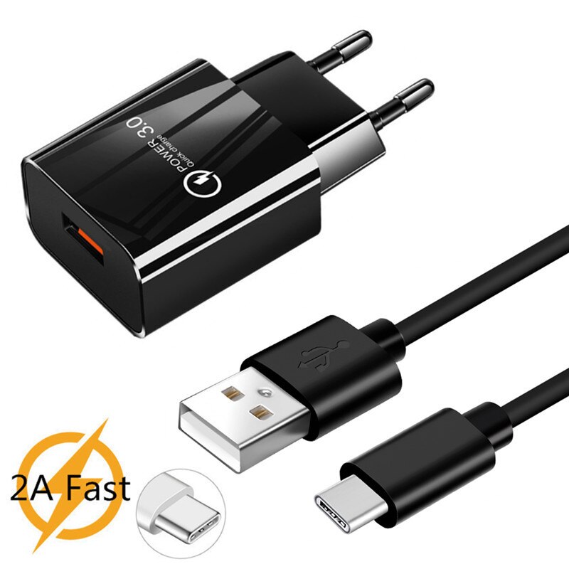 Voor Samsung S20 Fe A51 Google Pixel 4a 5G Snelle Usb Charger Adapter 5A Vooc Super Type C Lading kabel Oppo Reno4 F Realme 6 7 X50: Charger 1M Cable 2A