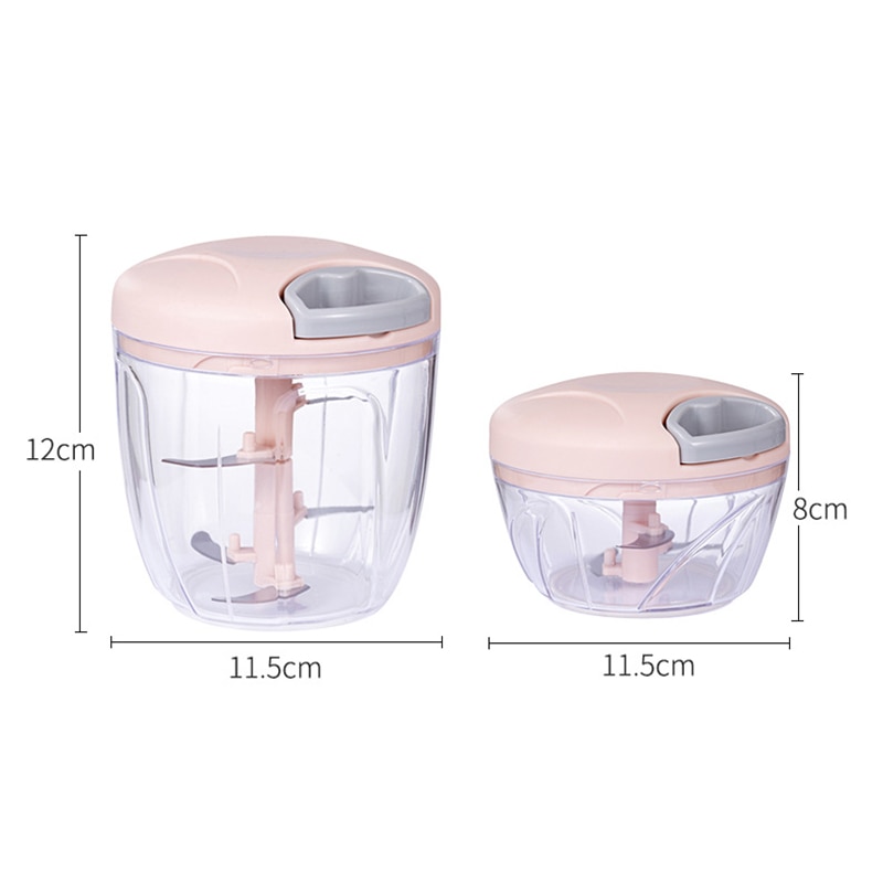 900ml multifunctionele fruit- en groentesnijders, draairasp, handmatige vleesmolen, knoflook- en chilisnijder, keukengereedschap