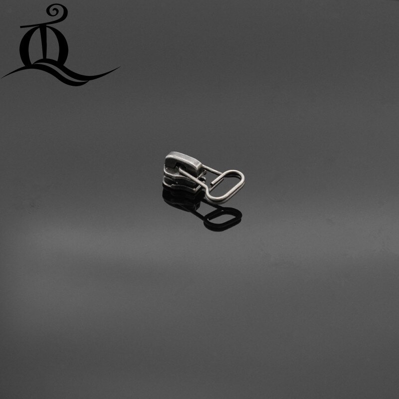 3# 10 stuks ritsmix metalen ritstrekkers ritskop voor metalen rits handtas/rugzak/kleding/naaigereedschappen 323: 2