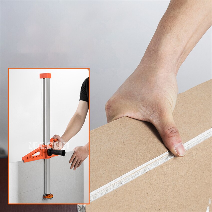 Dustless Gypsum Plasterboard Board Cutter Manual High-Precision Drywall Cutting Artifact Tool Hand Push Roller Type Cutter