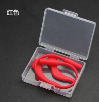 Sangle de tête en Silicone pour lunettes | Cordon pour lunettes, lunettes cordon de sécurité, chaîne de support pour sport: red
