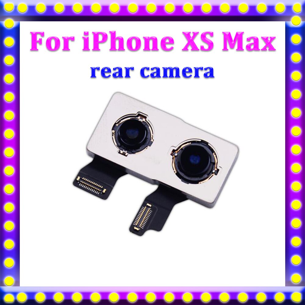 Utilizan gran cámara trasera Cámara módulo Flex Cable. Parte de reemplazo para iPhone XS.