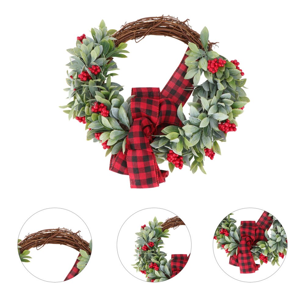 Kerstkrans Norfolk Pine Garland 19,7 ''Opknoping Plastic