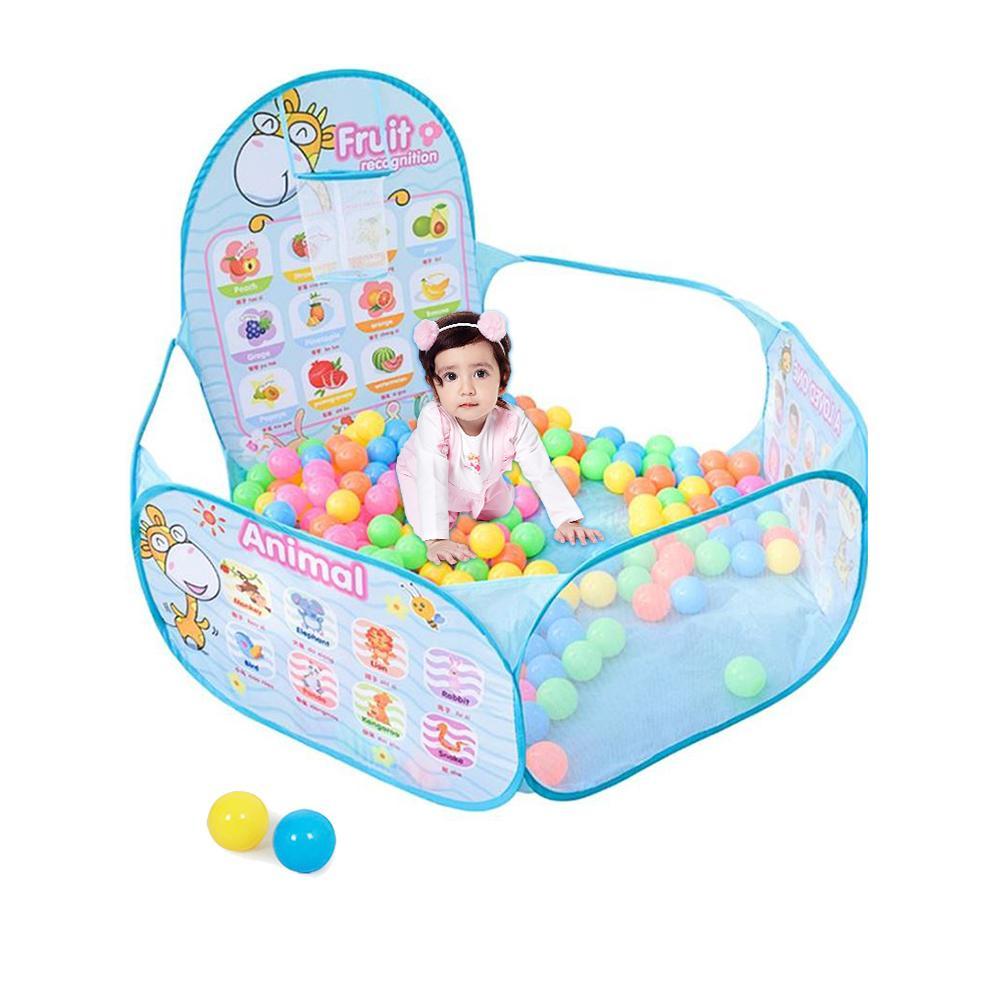 1.2M kinderen Oceaan Bal Bobo Bal Zwembad Met EEN Bal Hoepel Stand Kid's Play Tent Spelen Huis cartoon Ballenbad Voor Jongen Meisjes