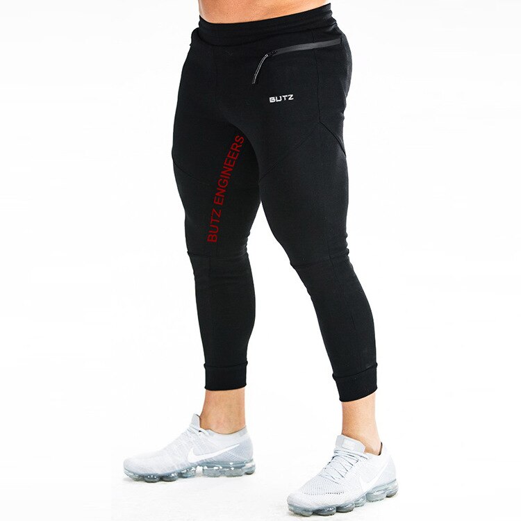 Joggingbyxor med andasfunktion för män fitness joggingbyxor löparbyxor med dragkedja med dragkedja träningsbyxor för löpning tennis fotbollsspel