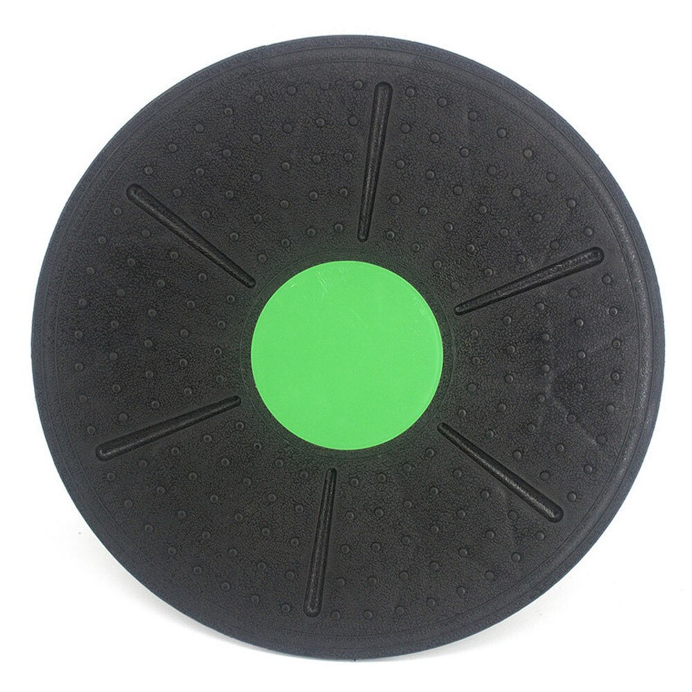 Anti-slip Standing Plate Wobble Balance Board Anti Fatigue Mat Rocker (Random Color)