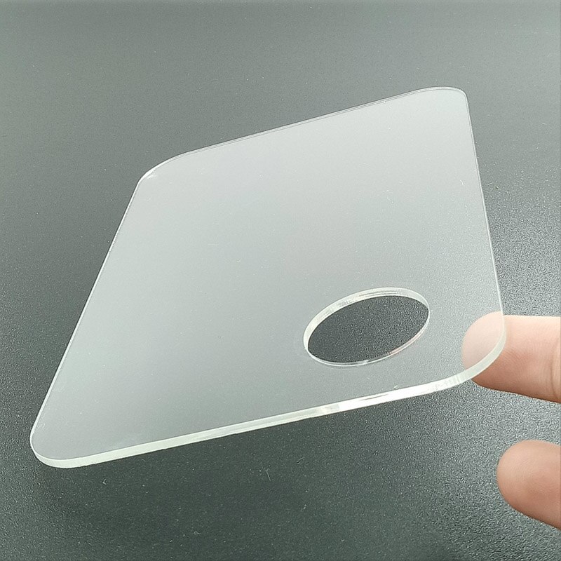 1Set Cosmetic Nail Art Makeup Polish Mixing Palette Shadow Applicator Adjusting Rod Makeup Tools Accessories Acrylic Palettes: Default Title