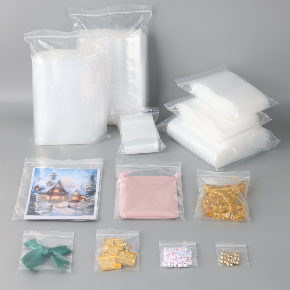 50/100 pezzi piccoli sacchetti di plastica con – Grandado